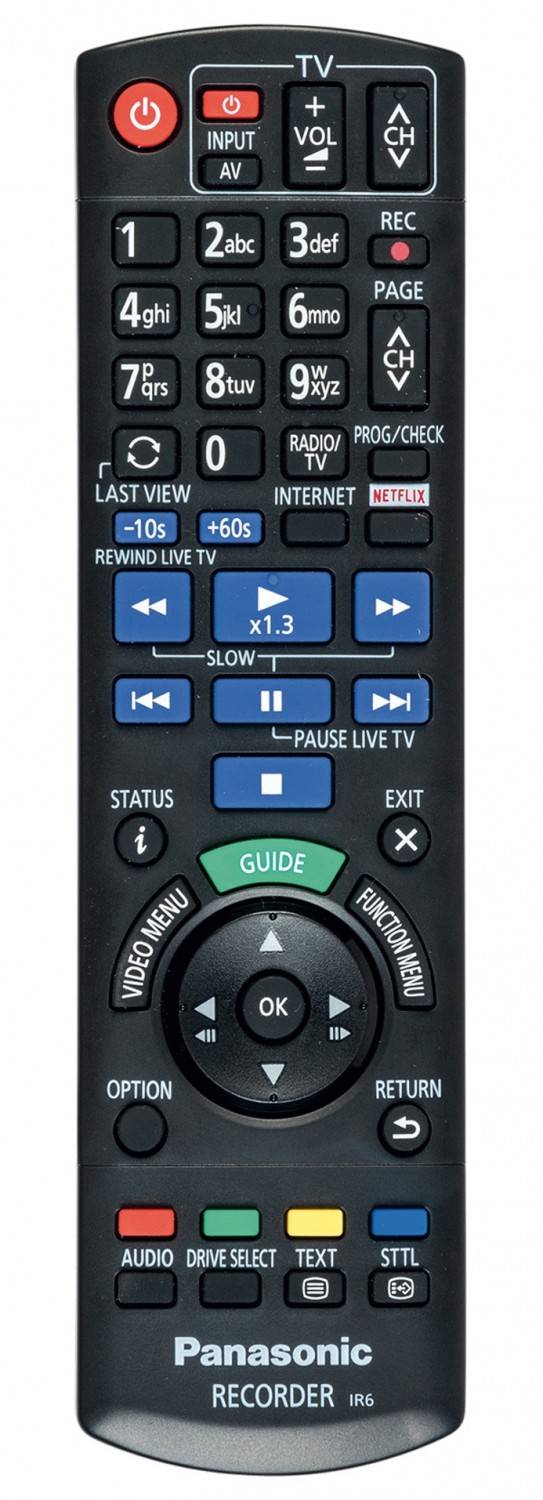 Ultra-HD-Blu-ray-Rekorder Panasonic DMR-UBS70: Panasonic DMR-UBS70, Bild 2 Blu-ray-Rekorder Panasonic DMR-UBS70 im Test, Bild 2