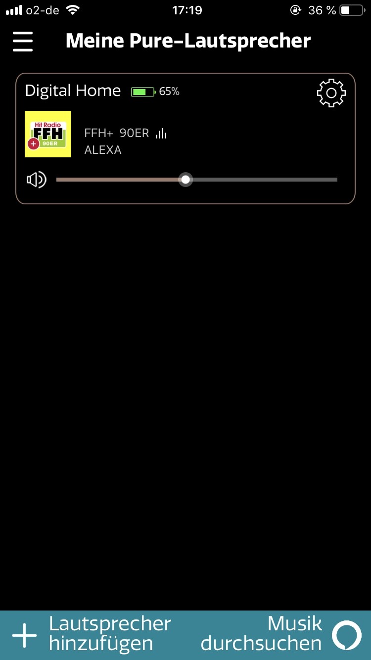 Musik per Sprache: Pure DiscovR, Bild 2 Bluetooth-Lautsprecher Pure DiscovR im Test, Bild 2