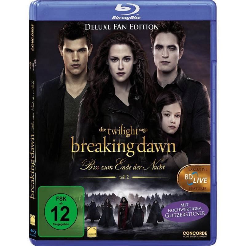 Blu-ray Film Breaking Dawn – Biss zum Ende der Nacht II (Concorde) im Test, Bild 1