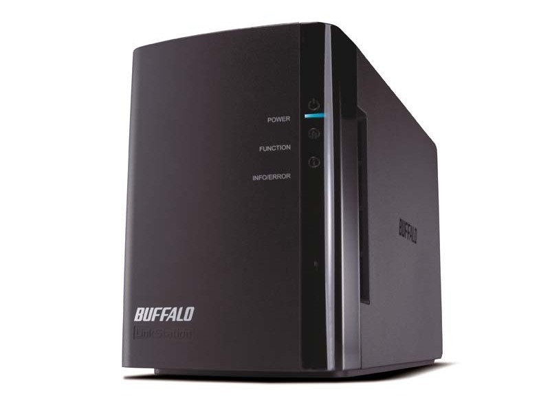 Es ist serviert!: Buffalo Linkstation Duo, Bild 1 Netzwerk-Festplatten Buffalo Linkstation Duo im Test, Bild 1
