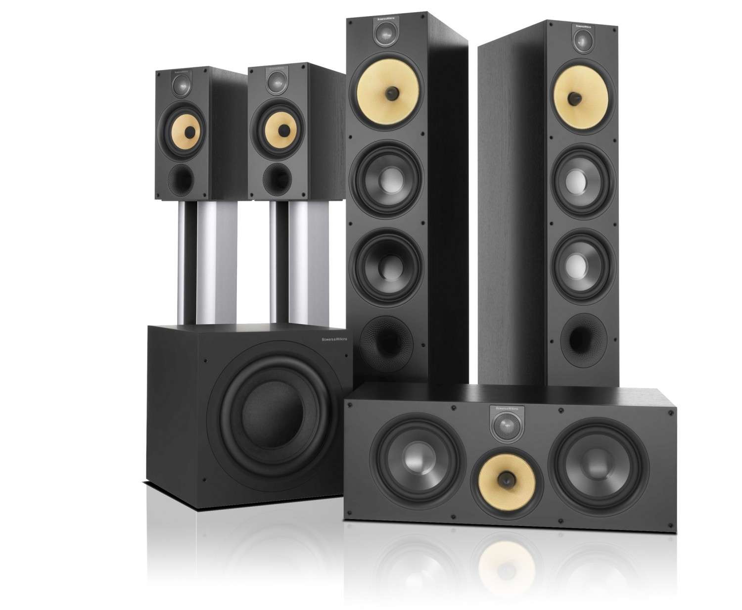 Lautsprecher Surround B&W Bowers & Wilkins 600er-Serie im Test, Bild 1