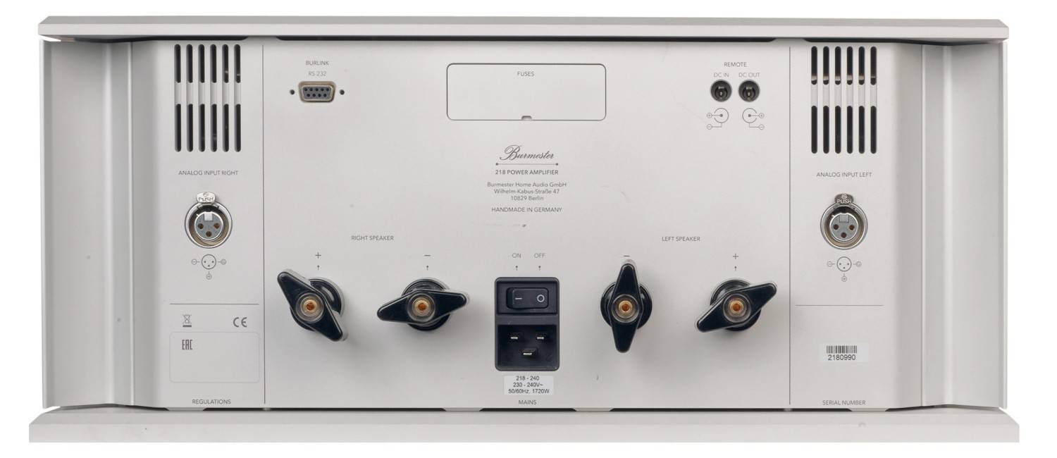 Vor-Endstufenkombis Hifi Burmester 088 / 218 im Test, Bild 6