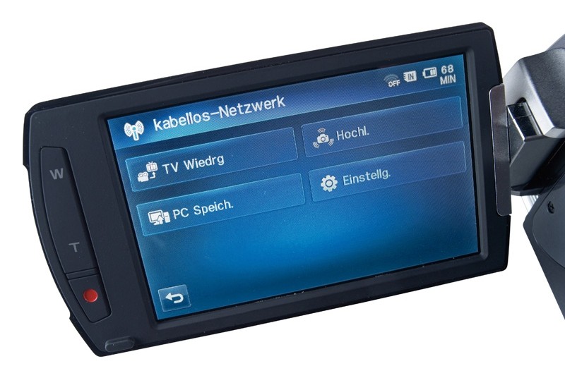 Full-HD vollvernetzt: Samsung HMX-S15, Bild 2 Camcorder Samsung HMX-S15 im Test, Bild 2
