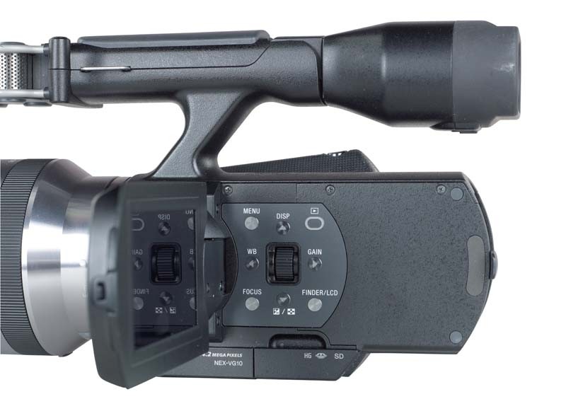 Großes Kino: Sony NEX-VG10, Bild 2 Camcorder Sony NEX-VG10 im Test, Bild 2