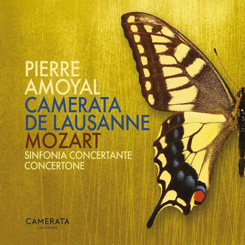 Download Camerata de Lausanne & Pierre Amoyal - Mozart: Sinfonia concertante & Cocertone (Warner) im Test, Bild 1