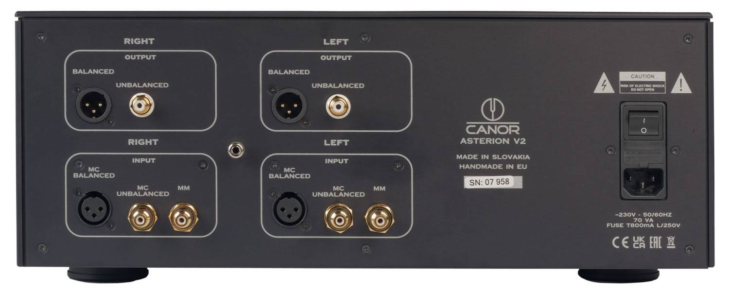 Verstärker Phono Vorverstärker Canor Asterion V2 im Test, Bild 3