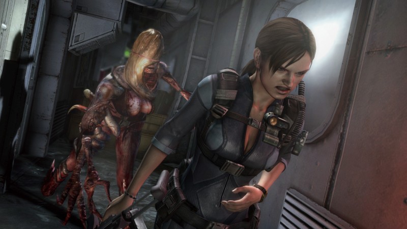 Alles so Retro hier: Capcom Resident Evil – Revelations, Bild 1 Games Playstation 3 Capcom Resident Evil – Revelations im Test, Bild 1
