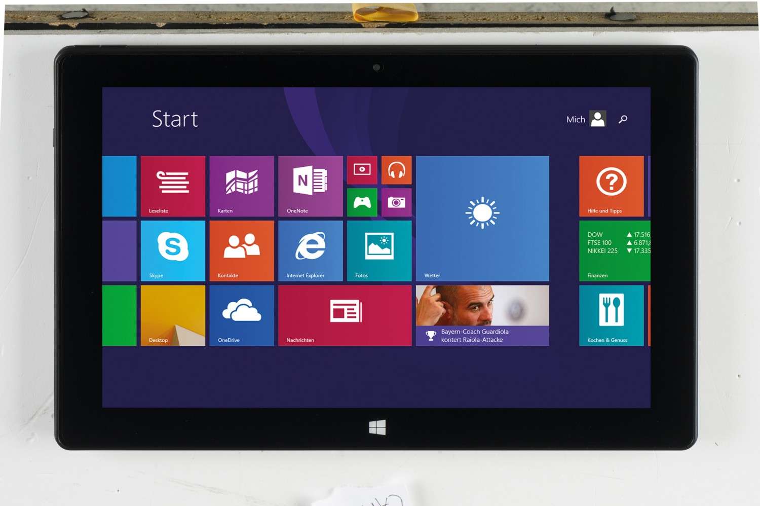 Tablets Captiva PAD 10.1 Windows HD/KB im Test, Bild 12