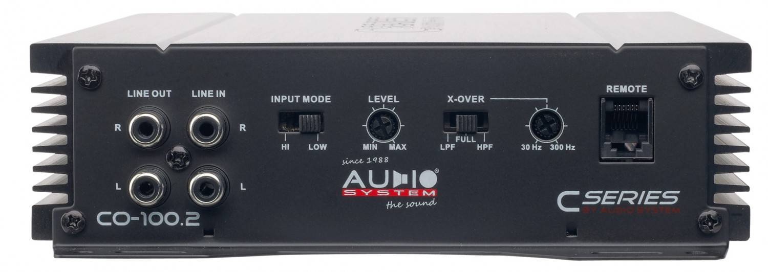 Audio System CO-100.2, Bild 3 Car-HiFi Endstufe 2-Kanal Audio System CO-100.2 im Test, Bild 3