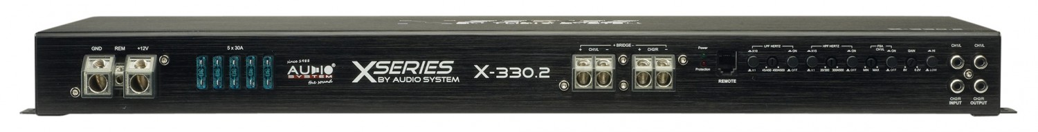 Kraftpaket: Audio System X-330.2, Bild 2 Car-HiFi Endstufe 2-Kanal Audio System X-330.2 im Test, Bild 2