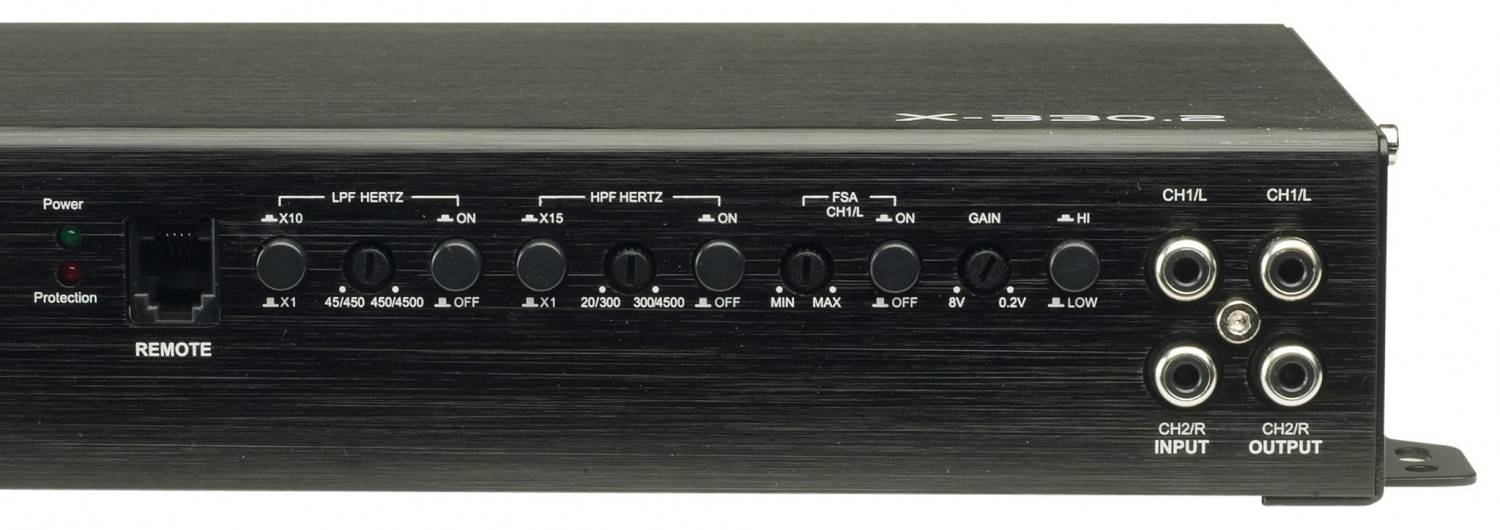 Car-HiFi Endstufe 2-Kanal Audio System X-330.2 im Test, Bild 3