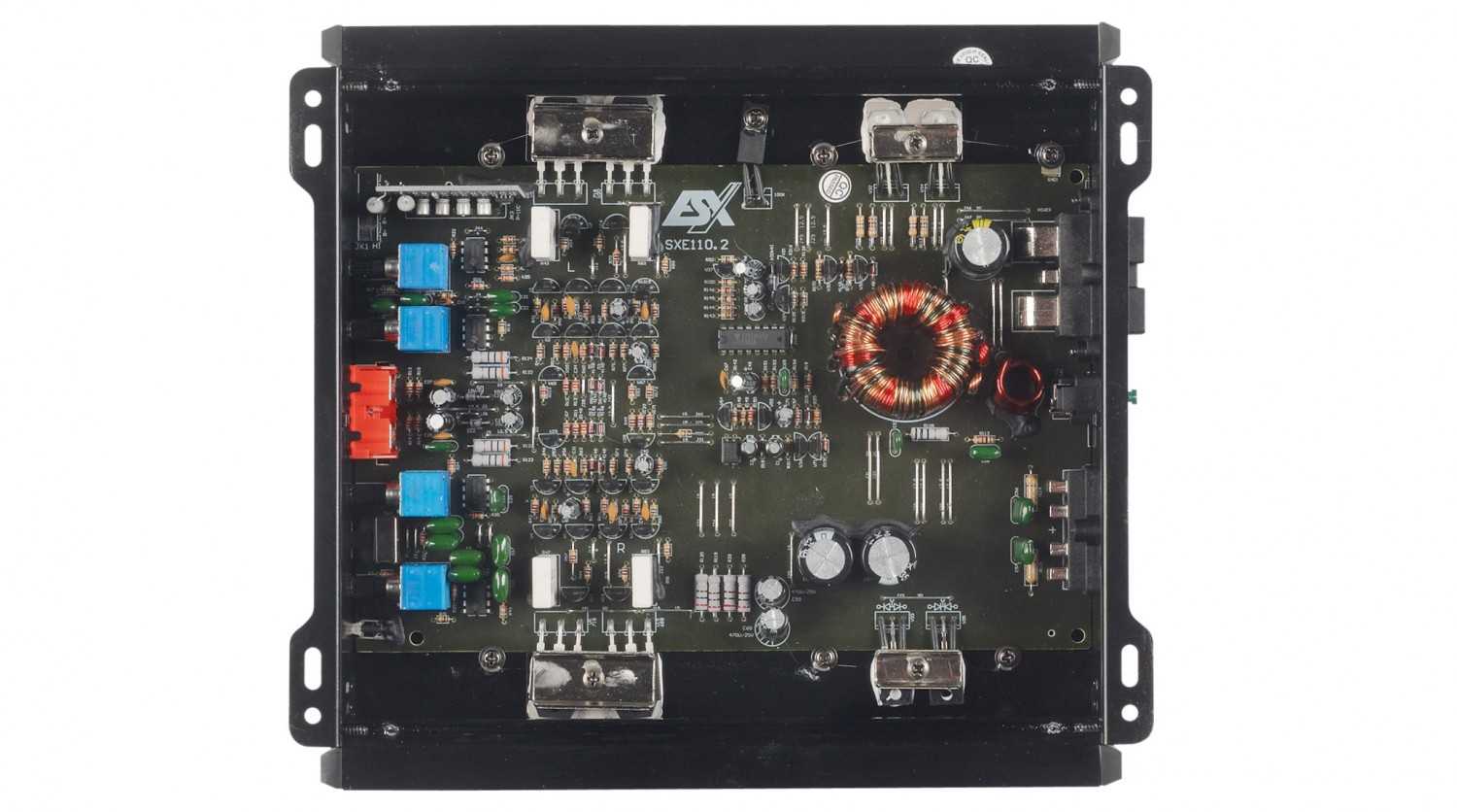 Serientest: ESX SXE 100.4, ESX SXE 110.2, ESX SXE 2000.1, Bild 7 Car-HiFi Endstufe 4-Kanal ESX SXE 100.4, ESX SXE 110.2, ESX SXE 2000.1 im Test , Bild 7