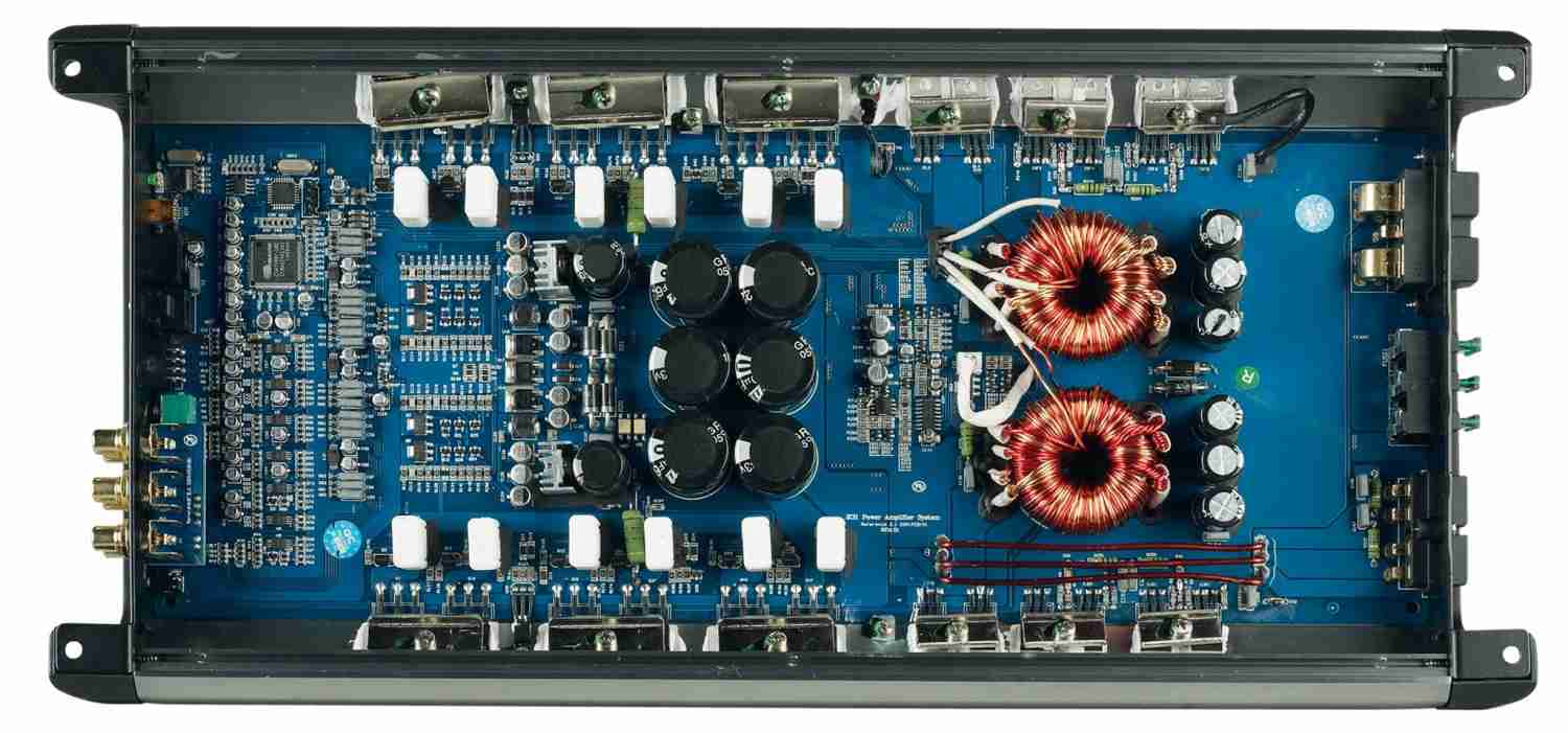 Reference 2.1 DSP: Mac Audio Reference 2.1 DSP, Bild 3 Car-HiFi Endstufe 2-Kanal Mac Audio Reference 2.1 DSP im Test, Bild 3