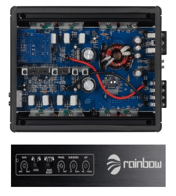 Rainbow Beat 2, Bild 2 Car-HiFi Endstufe 2-Kanal Rainbow Beat 2 im Test, Bild 2