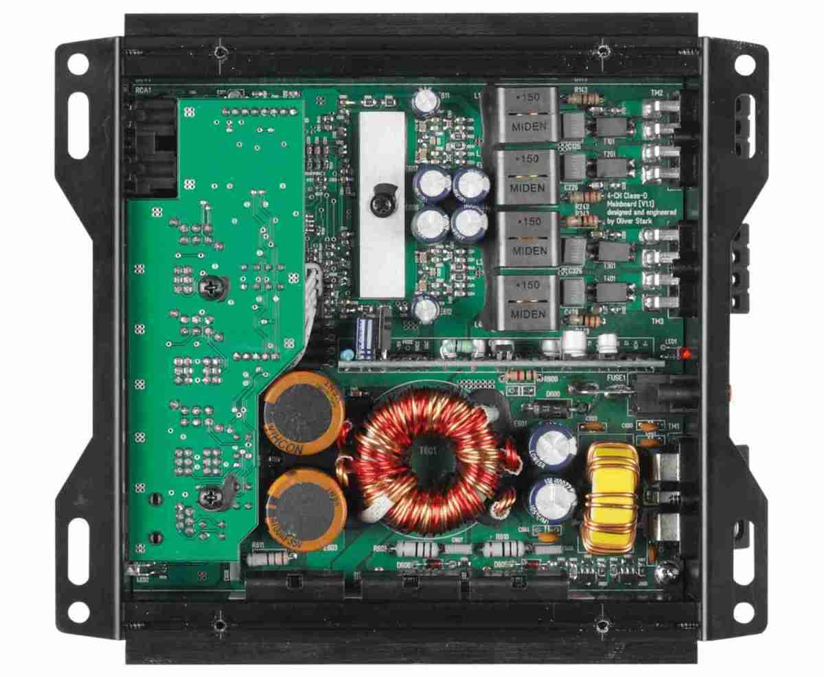 Car-HiFi Endstufe 4-Kanal Audio System X 75.4 D im Test, Bild 3