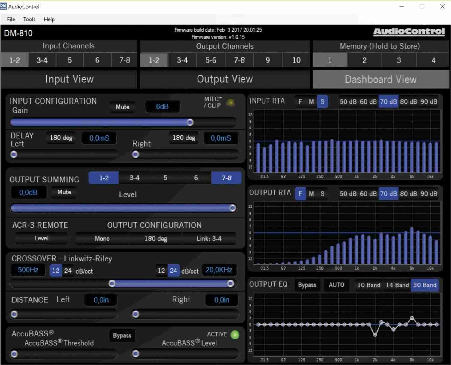 Volle Kontrolle: Audiocontrol D-4.800, Bild 2 Car-HiFi Endstufe 4-Kanal Audiocontrol D-4.800 im Test, Bild 2