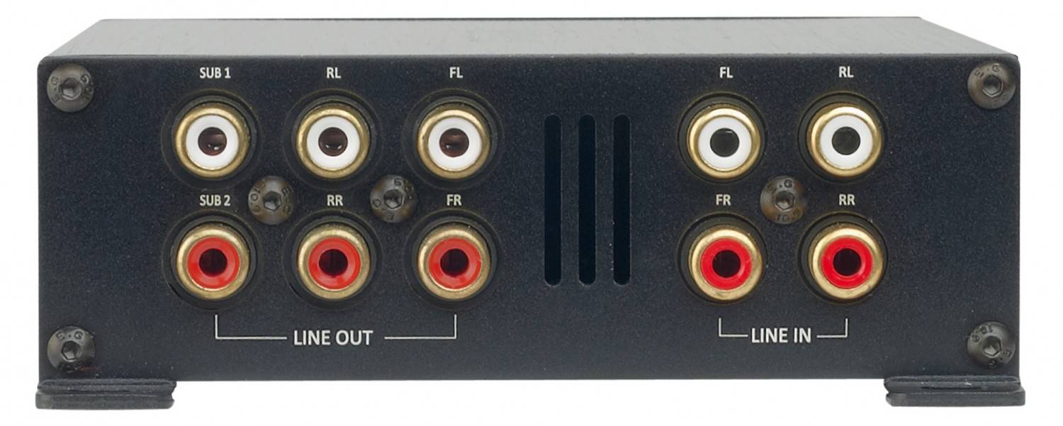 A540DSP – günstige DSP-Endstufe von Axton: Axton A540DSP, Bild 2 Car-HiFi Endstufe 4-Kanal Axton A540DSP im Test, Bild 2