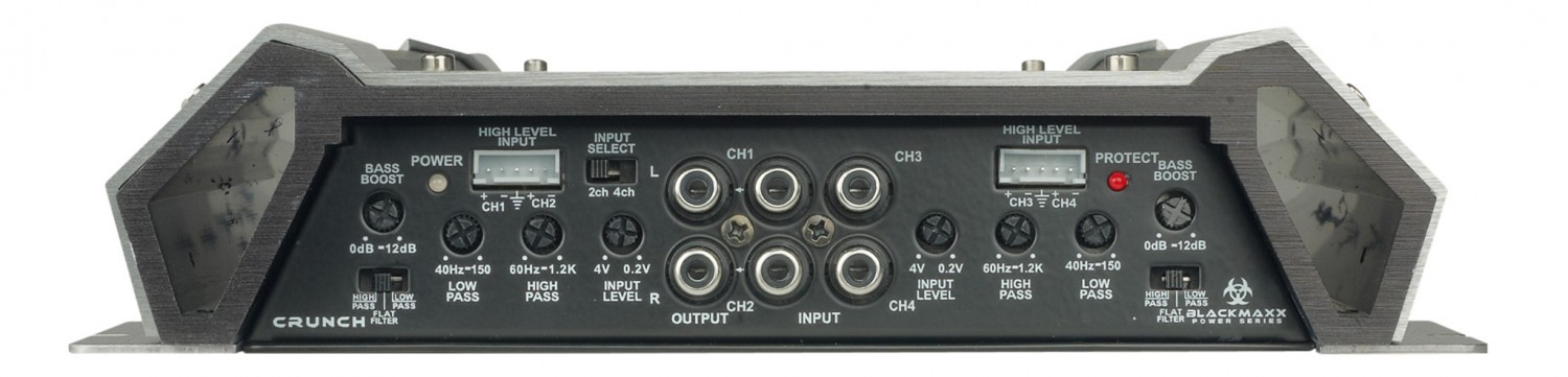 Crunch MXB4200i, Bild 5 Car-HiFi Endstufe 4-Kanal Crunch MXB4200i im Test, Bild 5