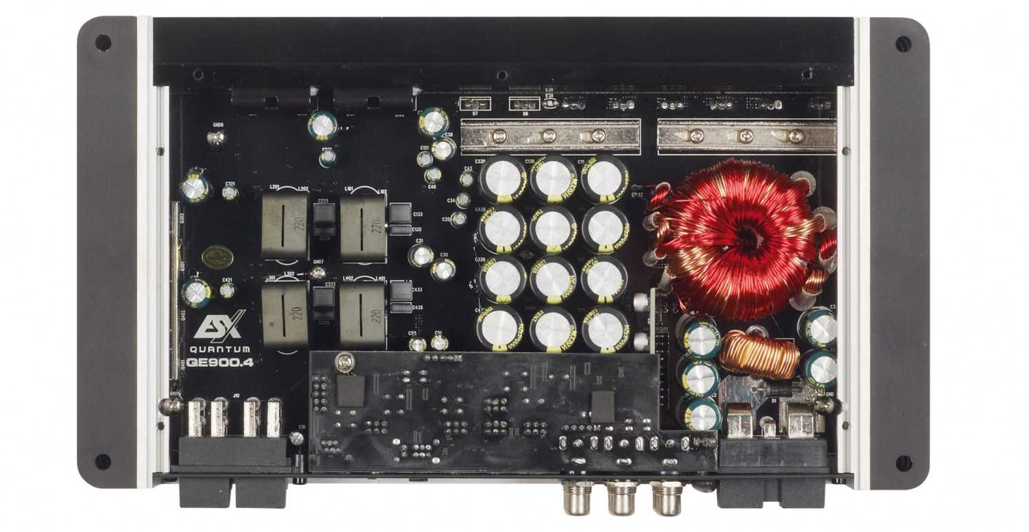 Für besten Sound: ESX QE900.4, Bild 2 Car-HiFi Endstufe 4-Kanal ESX QE900.4 im Test, Bild 2