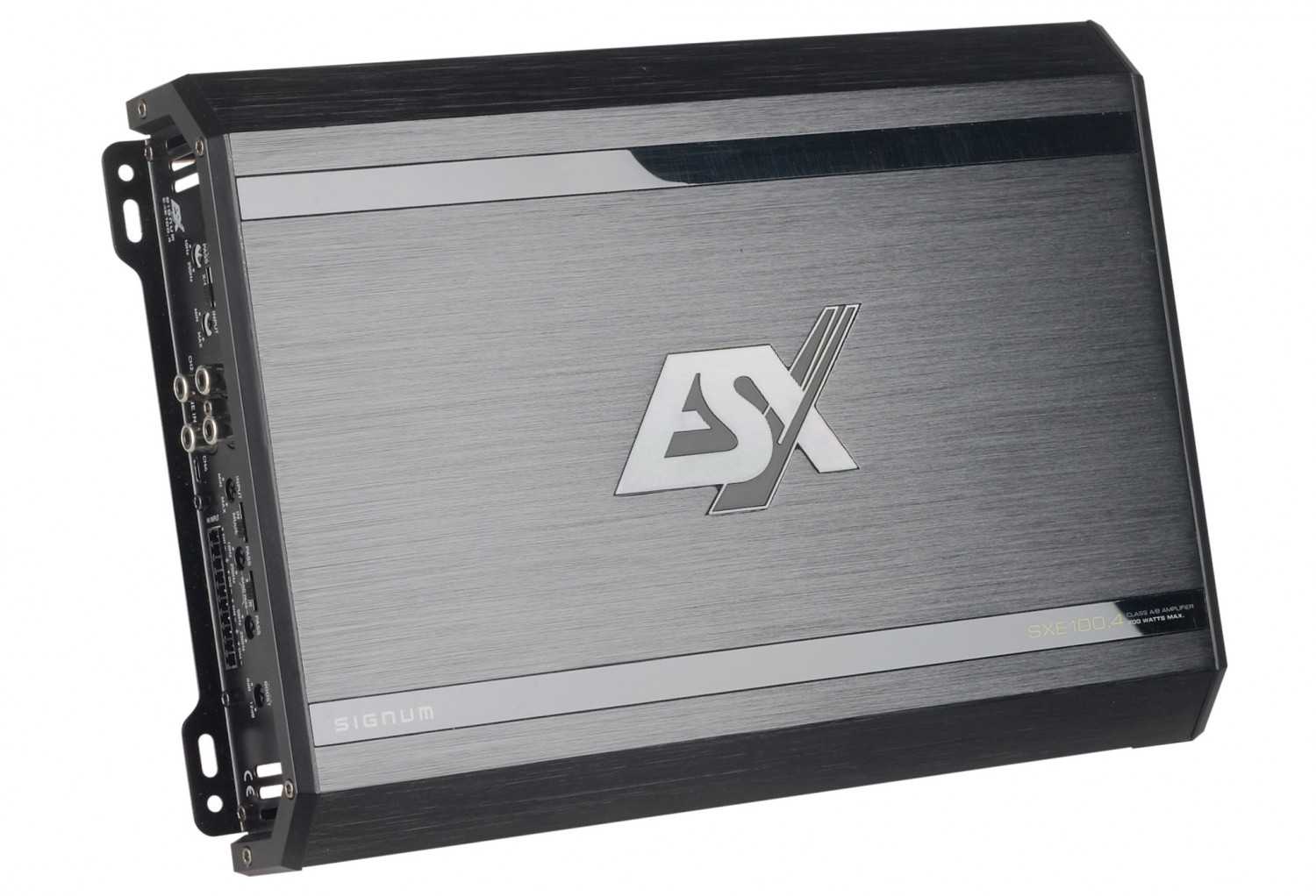 Serientest: ESX SXE 100.4, ESX SXE 110.2, ESX SXE 2000.1, Bild 2 Car-HiFi Endstufe 4-Kanal ESX SXE 100.4, ESX SXE 110.2, ESX SXE 2000.1 im Test , Bild 2