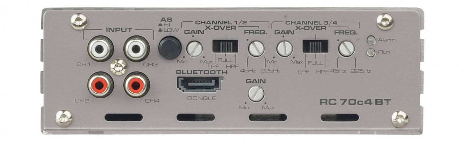 Gladen RC 70c4 BT: Gladen Audio RC 70c4 BT, Bild 9 Car-HiFi Endstufe 4-Kanal Gladen Audio RC 70c4 BT im Test, Bild 9