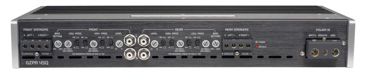 Sound Quality pur!: Ground Zero GZPA 4SQ, Bild 3 Car-HiFi Endstufe 4-Kanal Ground Zero GZPA 4SQ im Test, Bild 3