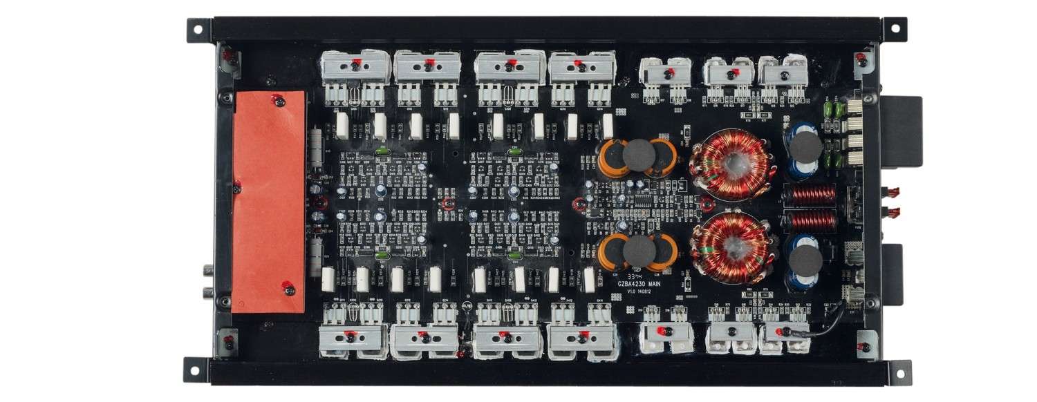Ground Zero GZRA 4230, Bild 18 Car-HiFi Endstufe 4-Kanal Ground Zero GZRA 4230 im Test, Bild 18