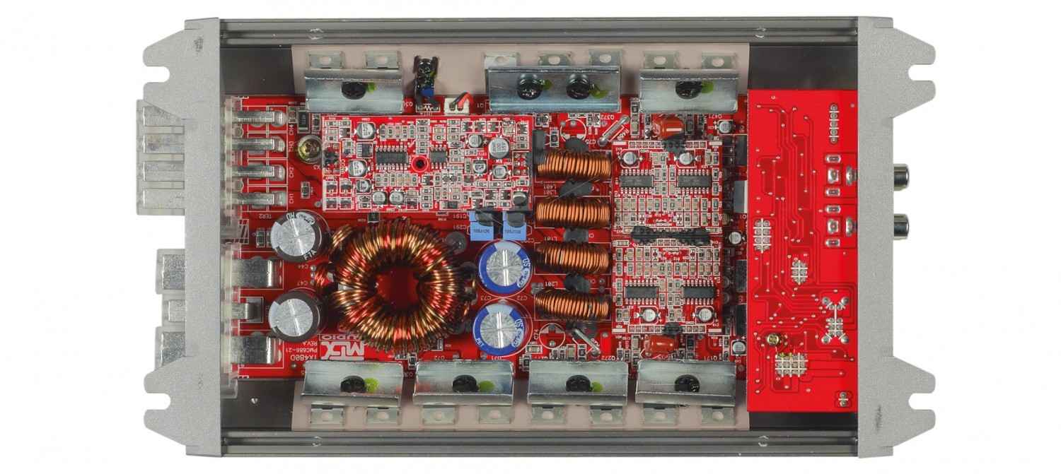 MTX TX480D: MTX Audio TX480D, Bild 18 Car-HiFi Endstufe 4-Kanal MTX Audio TX480D im Test, Bild 18