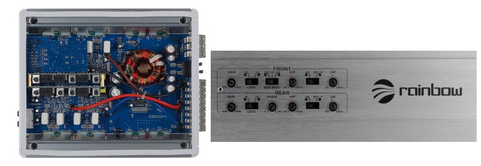 Rainbow Beat 4, Bild 20 Car-HiFi Endstufe 4-Kanal Rainbow Beat 4 im Test, Bild 20