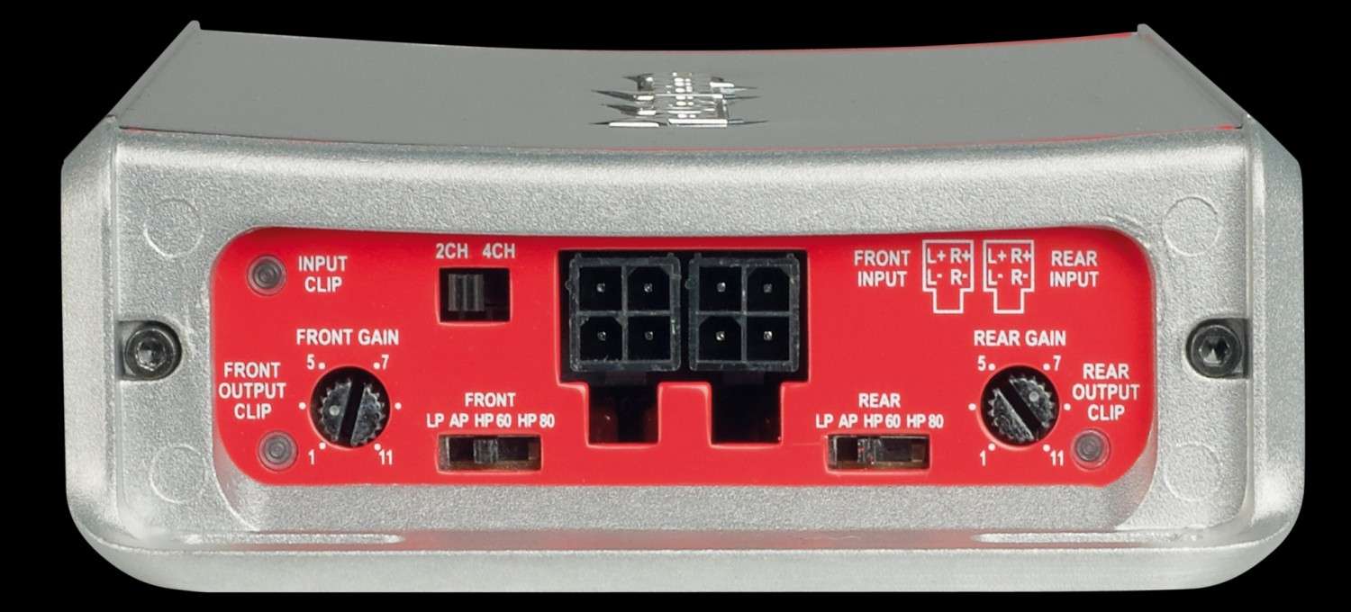 Unsichtbare Power: Rockford Fosgate PBR400x4D, Bild 4 Car-HiFi Endstufe 4-Kanal Rockford Fosgate PBR400x4D im Test, Bild 4