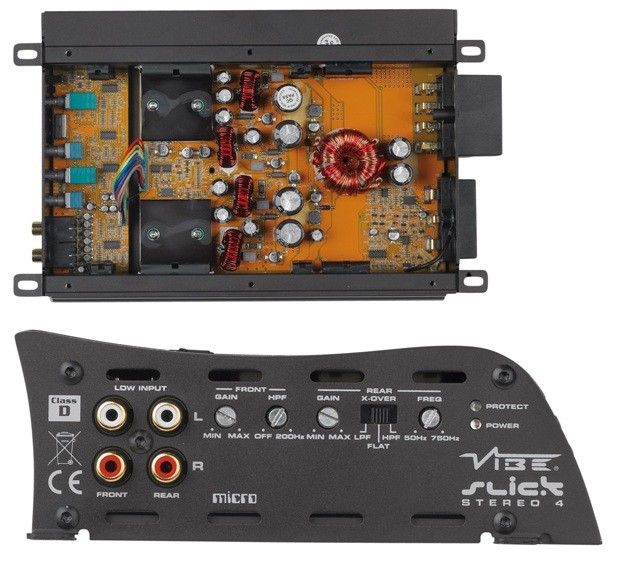 Vibe Slick stereo 4, Bild 23 Car-HiFi Endstufe 4-Kanal Vibe Slick stereo 4 im Test, Bild 23