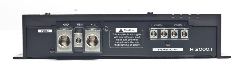 Power-Pack: Audio System H 3000.1, Bild 3 Car-HiFi Endstufe Mono Audio System H 3000.1 im Test, Bild 3