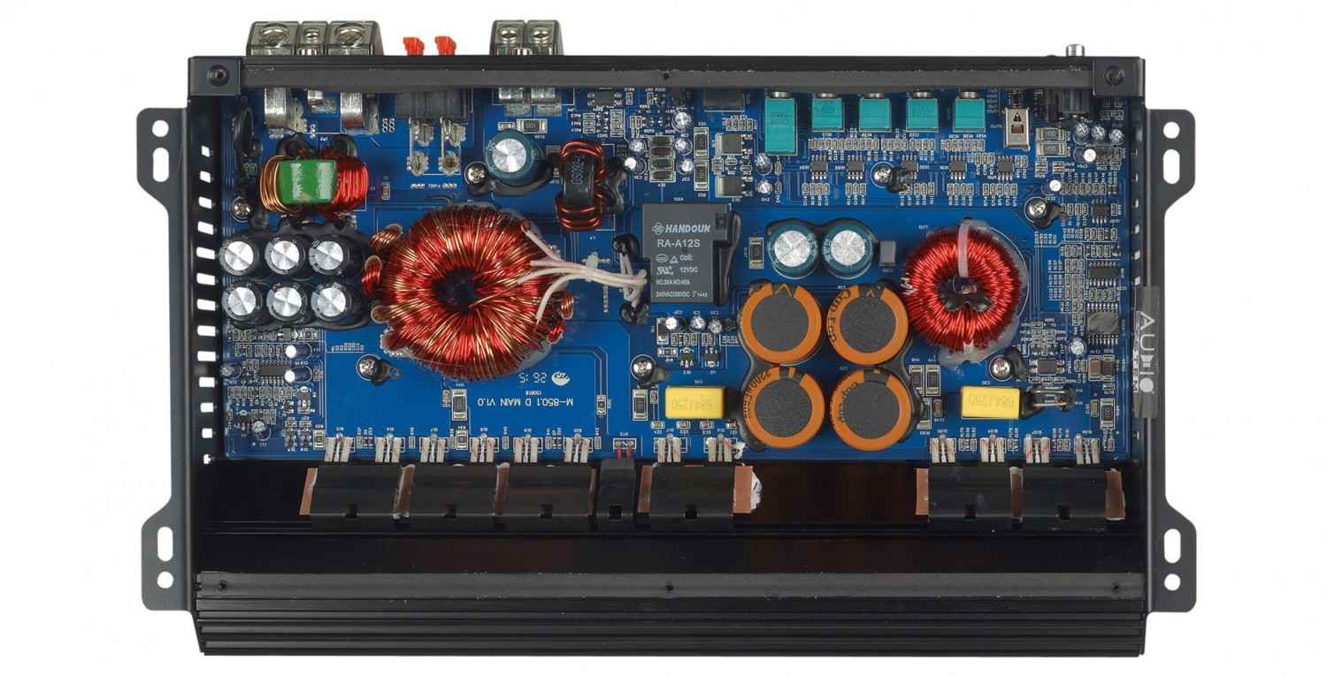 Audio System M-850.1, Bild 8 Car-HiFi Endstufe Mono Audio System M-850.1 im Test, Bild 8