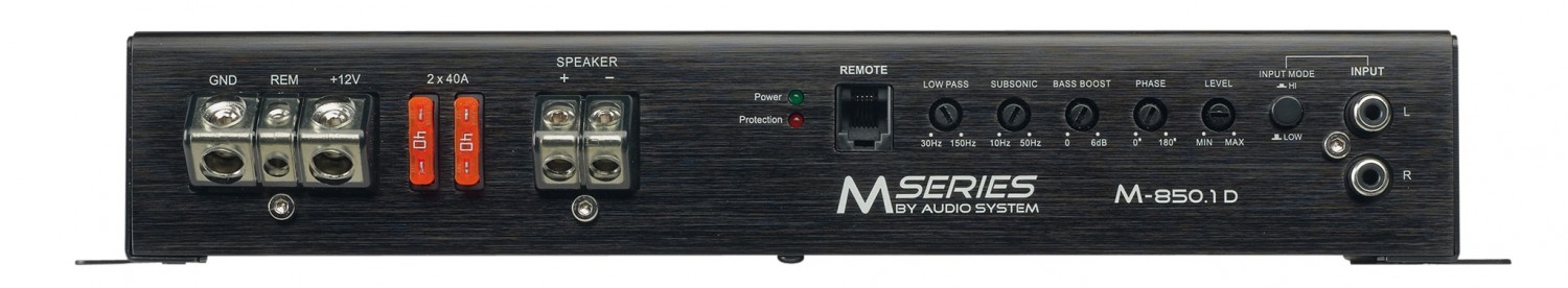 Audio System M-850.1, Bild 9 Car-HiFi Endstufe Mono Audio System M-850.1 im Test, Bild 9