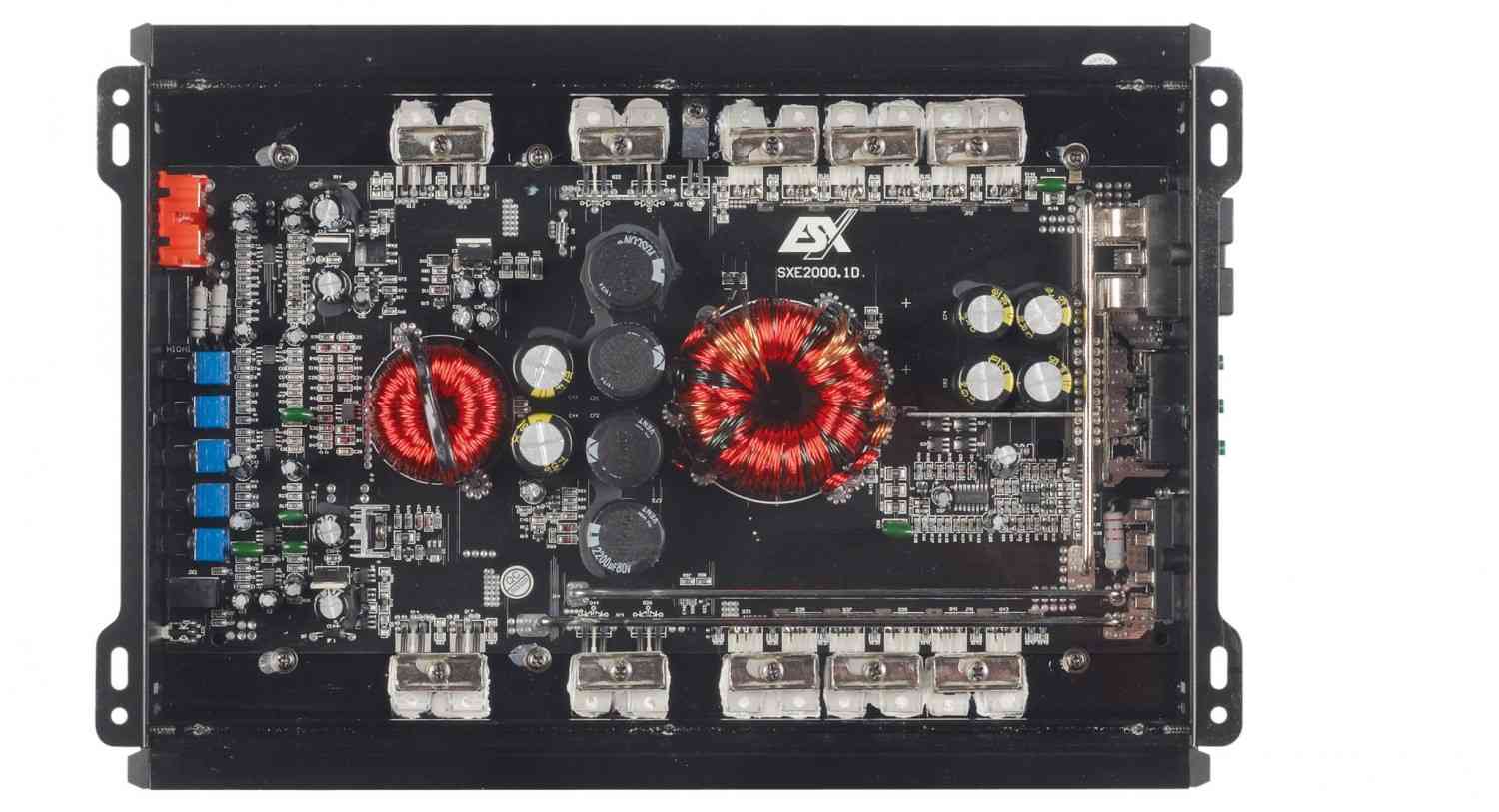 Serientest: ESX SXE 100.4, ESX SXE 110.2, ESX SXE 2000.1, Bild 11 Car-HiFi Endstufe 4-Kanal ESX SXE 100.4, ESX SXE 110.2, ESX SXE 2000.1 im Test , Bild 11