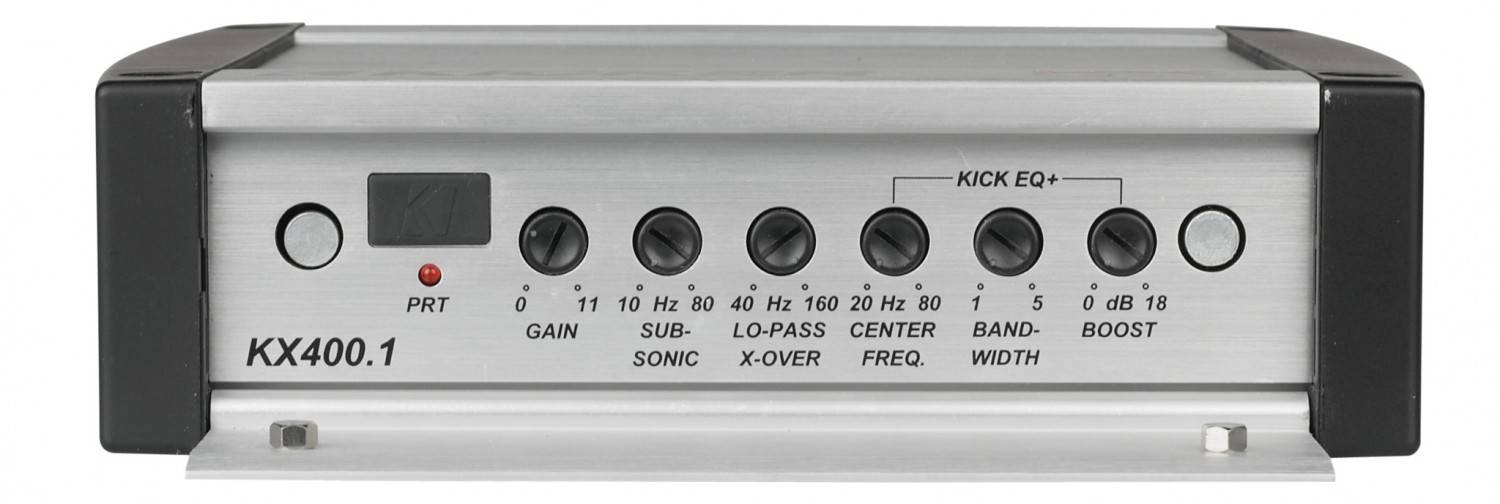 Serientest: Kicker KX400.1, Kicker KX2400.1, Bild 3 Car-HiFi Endstufe Mono Kicker KX400.1, Kicker KX2400.1 im Test , Bild 3