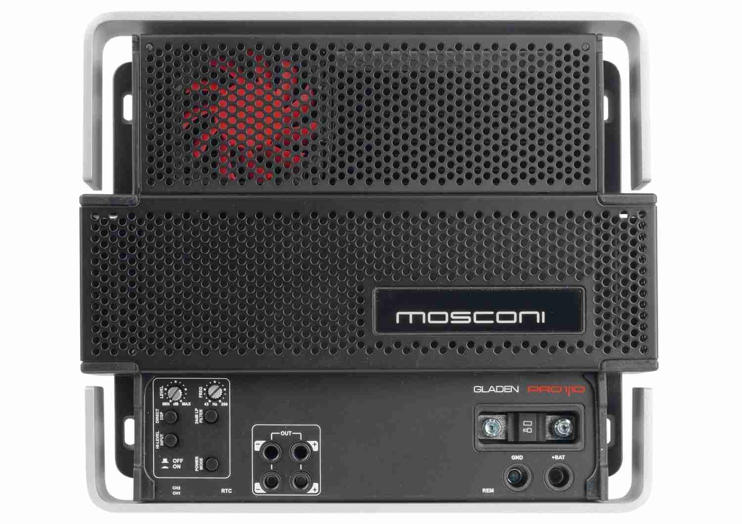 Mosconi Gladen PRO 1/10 – Mono- Endstufe mit zwei Betriebsmodi: Mosconi Gladen PRO 1/10, Bild 2 Car-HiFi Endstufe Mono Mosconi Gladen PRO 1/10 im Test, Bild 2