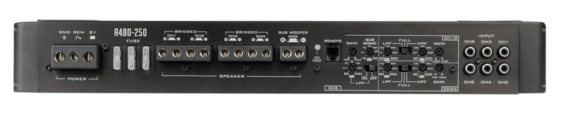 Axton A480-250, Bild 3 Car HiFi Endstufe Multikanal Axton A480-250 im Test, Bild 3