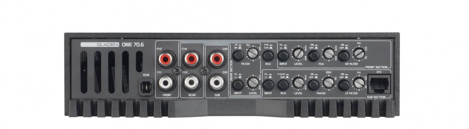 Mosconi Gladen ONE 70.6, Bild 25 Car HiFi Endstufe Multikanal Mosconi Gladen ONE 70.6 im Test, Bild 25