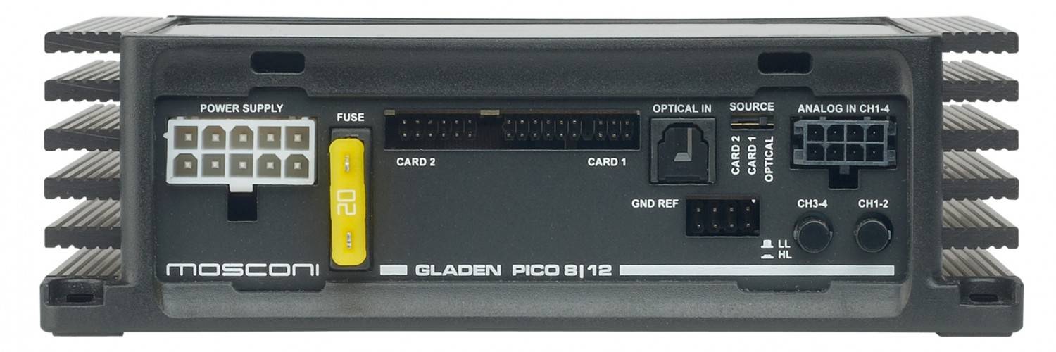 HiFi-Macherin: Mosconi Gladen PICO 8/12 DSP, Bild 6 Car HiFi Endstufe Multikanal Mosconi Gladen PICO 8/12 DSP im Test, Bild 6