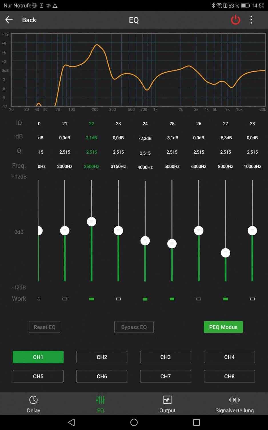 Musway D8 – 8-Kanal-DSPEndstufe fürs Werksradio: Musway D8, Bild 6 Car HiFi Endstufe Multikanal Musway D8 im Test, Bild 6