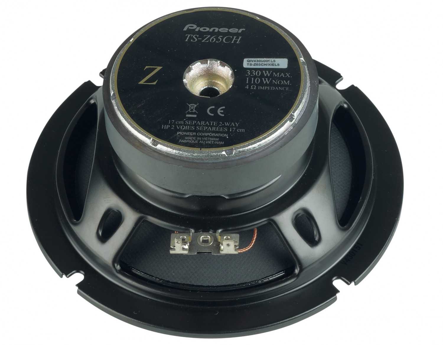 Sound pur: Pioneer TS-Z65CH, Bild 2 Car-HiFi-Lautsprecher 16cm Pioneer TS-Z65CH im Test, Bild 2