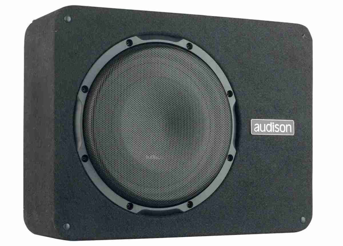 APBX 10 AS – flacher Aktivsubwoofer von Audison: Audison APBX 10 AS, Bild 4 Car-Hifi Subwoofer Aktiv Audison APBX 10 AS im Test, Bild 4