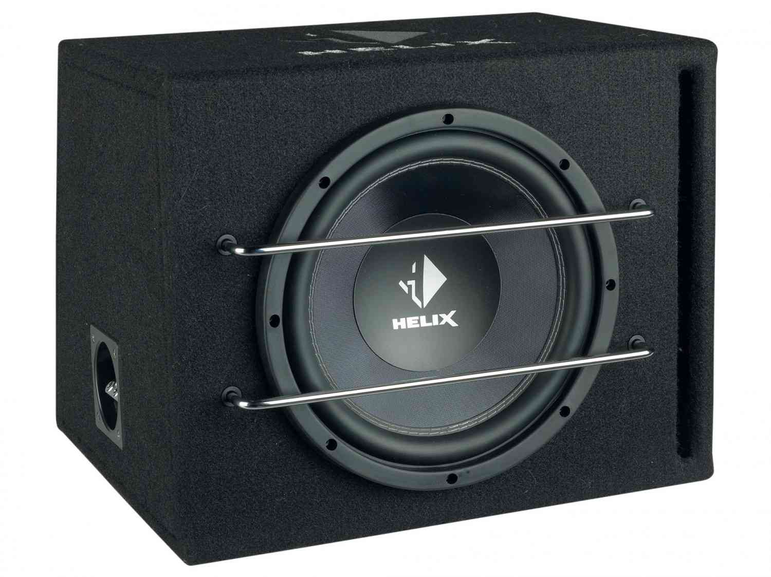 Bass für Sparfüchse: Helix T 10E, Bild 3 Car-Hifi Subwoofer Gehäuse Helix T 10E im Test, Bild 3