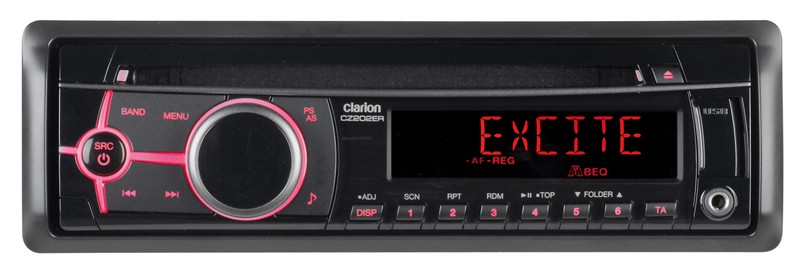 1-DIN-Autoradios Clarion CZ202ER im Test, Bild 2