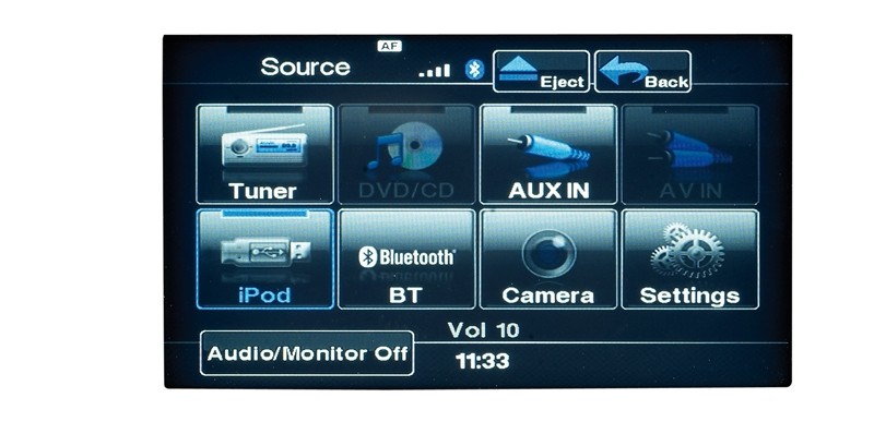 Polesetter: Clarion VX401E, Bild 1 Moniceiver Clarion VX401E im Test, Bild 1