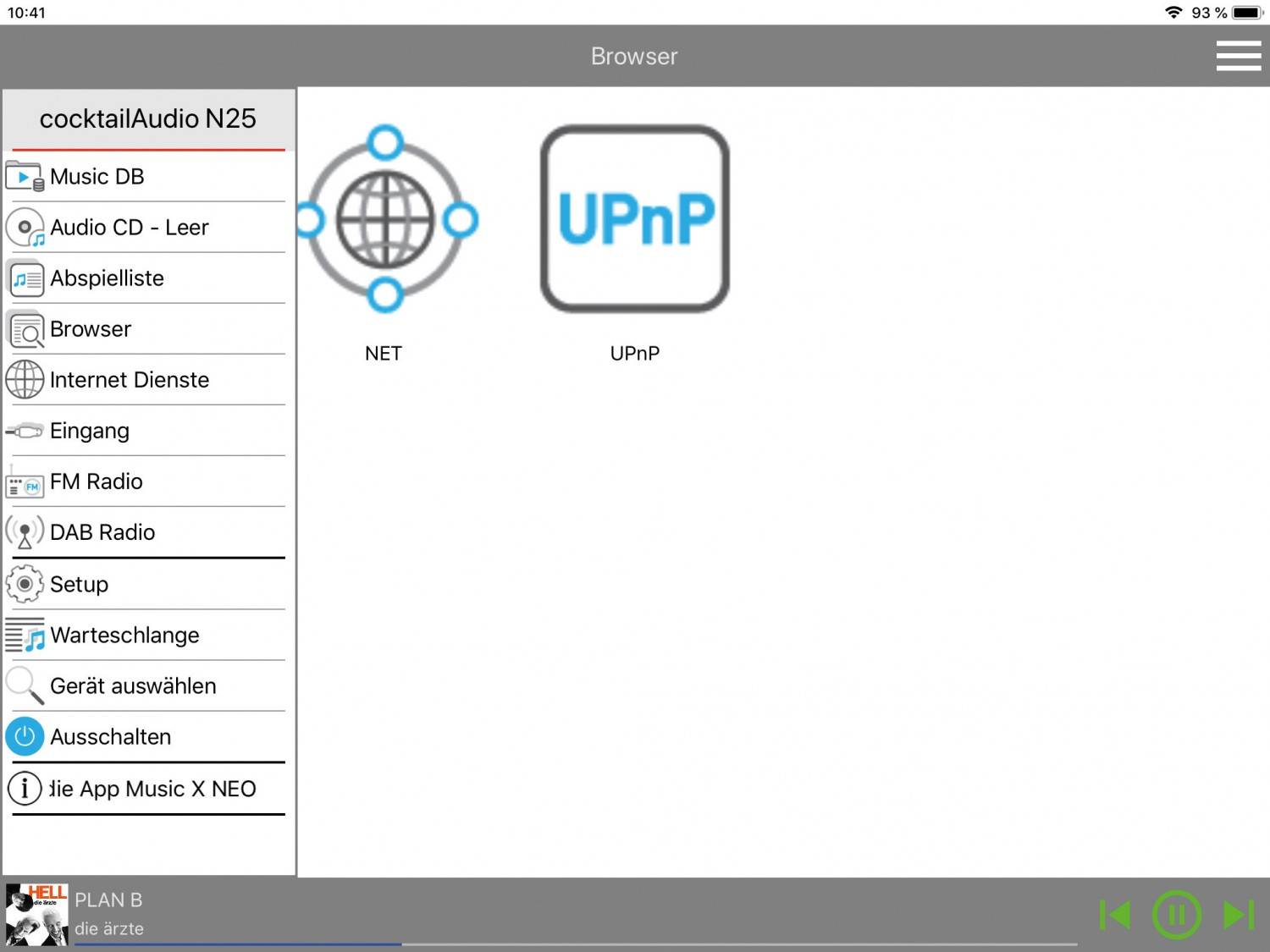 DLNA- / Netzwerk- Clients / Server / Player Cocktail Audio N25 im Test, Bild 11