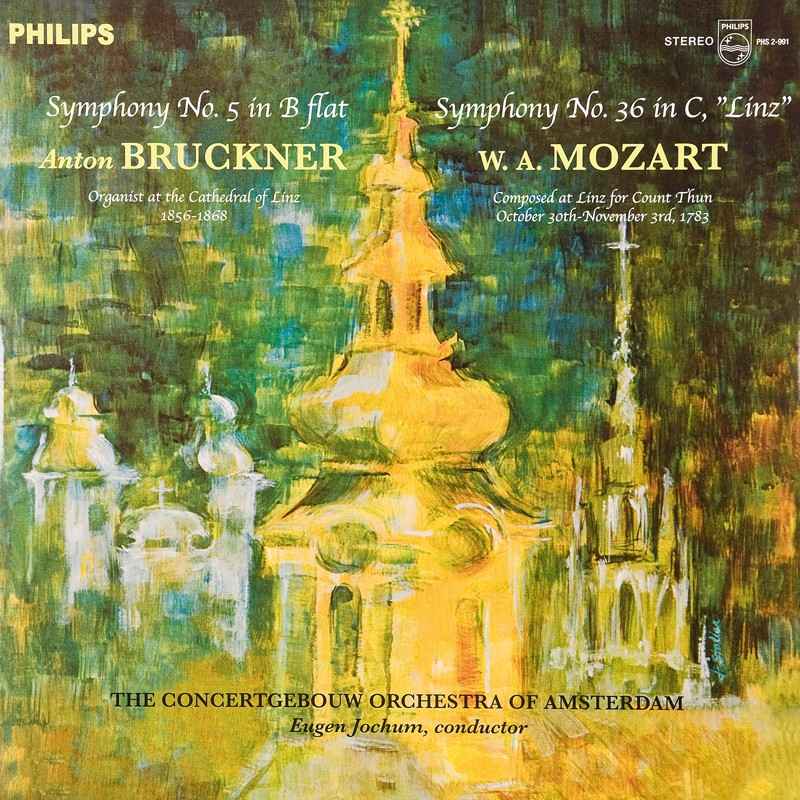 Schallplatte Concertgebouw Orchestra Amsterdam, Eugen Jochum :  Bruckner, Mozart – Symphonie Nr. 5, Symphonie Nr. 36 „Linzer“ (Philips/ Speakers Corner) im Test, Bild 1
