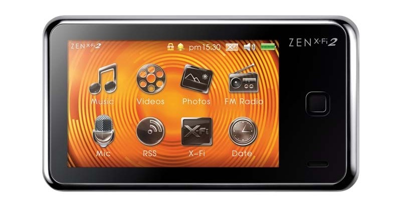 MP3 Player Creative Zen X-Fi 2 im Test, Bild 1