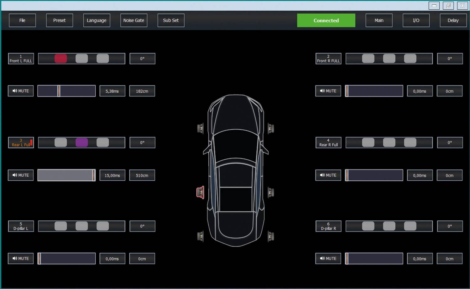 Car Hifi Endstufe 4-Kanal Crunch CRE400.4 DSP im Test, Bild 9